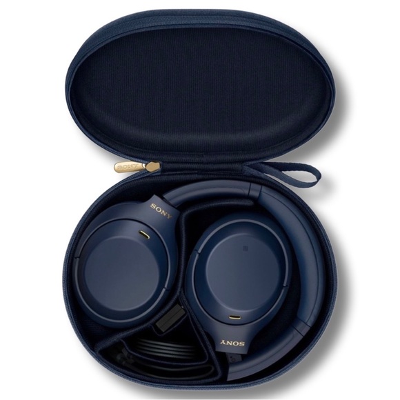 SOLD - Sony WH-1000XM4 Wireless Premium Noise Canceling Headphones Blue - Picture 6 of 11